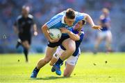 10 June 2018; Con O'Callaghan of Dublin in action against Daniel Mimnagh of Longford during the Leinster GAA Football Senior Championship Semi-Final match between Dublin and Longford at Croke Park in Dublin. Photo by Stephen McCarthy/Sportsfile