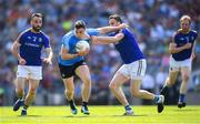 10 June 2018; Paddy Andrews of Dublin is tackled by Darren Gallagher of Longford during the Leinster GAA Football Senior Championship Semi-Final match between Dublin and Longford at Croke Park in Dublin. Photo by Stephen McCarthy/Sportsfile