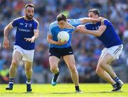 10 June 2018; Paddy Andrews of Dublin is tackled by Darren Gallagher of Longford during the Leinster GAA Football Senior Championship Semi-Final match between Dublin and Longford at Croke Park in Dublin. Photo by Stephen McCarthy/Sportsfile