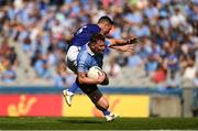 10 June 2018; Ciarán Kilkenny of Dublin in action against Donal McElligott of Longford during the Leinster GAA Football Senior Championship Semi-Final match between Dublin and Longford at Croke Park in Dublin. Photo by Daire Brennan/Sportsfile
