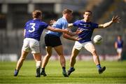 10 June 2018; Ciarán Kilkenny of Dublin in action against Padraig McCormack, left, and Barry Gilleran of Longford during the Leinster GAA Football Senior Championship Semi-Final match between Dublin and Longford at Croke Park in Dublin. Photo by Stephen McCarthy/Sportsfile