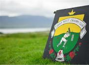 10 June 2018; A detailed view of the scoreboard during the All Rounder Munster Premier Division match between County Kerry and Cork Harlequins at the Oyster Oval, Tralee, Co Kerry. Photo by Seb Daly/Sportsfile