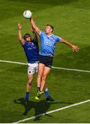 10 June 2018; Paul Mannion of Dublin in action against Padraig McCormack of Longford during the Leinster GAA Football Senior Championship Semi-Final match between Dublin and Longford at Croke Park in Dublin. Photo by Piaras Ó Mídheach/Sportsfile