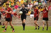 10 June 2018; Referee Anthony Nolan during the Ulster GAA Football Senior Championship Semi-Final match between Donegal and Down at St Tiernach's Park in Clones, Monaghan. Photo by Oliver McVeigh/Sportsfile