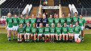 9 June 2018; The Fermanagh squad before the TG4 Ulster Ladies IFC semi-final match between Down and Fermanagh at Healy Park in Omagh, County Tyrone. Photo by Oliver McVeigh/Sportsfile