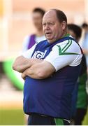 9 June 2018; Fermanagh Manager Emmett Curry during the TG4 Ulster Ladies IFC semi-final match between Down and Fermanagh at Healy Park in Omagh, County Tyrone. Photo by Oliver McVeigh/Sportsfile