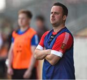 9 June 2018; Down Manager Ryan McShane before the TG4 Ulster Ladies IFC semi-final match between Down and Fermanagh at Healy Park in Omagh, County Tyrone. Photo by Oliver McVeigh/Sportsfile