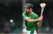 10 June 2018; Cormac Ryan of Limerick during the Electric Ireland Munster GAA Hurling Minor Championship match between Limerick and Waterford at the Gaelic Grounds in Limerick. Photo by Ramsey Cardy/Sportsfile