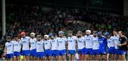 10 June 2018; The Waterford team ahead of the Munster GAA Hurling Senior Championship Round 4 match between Limerick and Waterford at the Gaelic Grounds in Limerick. Photo by Ramsey Cardy/Sportsfile