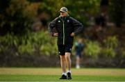 12 June 2018; Head coach Joe Schmidt during Ireland rugby squad training at St Kevin's College in Melbourne, Australia. Photo by Brendan Moran/Sportsfile