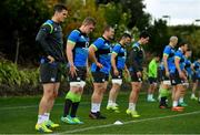 12 June 2018; Jonathan Sexton, left, and his team-mates during Ireland rugby squad training at St Kevin's College in Melbourne, Australia. Photo by Brendan Moran/Sportsfile