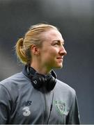 12 June 2018; Louise Quinn of Republic of Ireland prior to the FIFA 2019 Women's World Cup Qualifier match between Norway and Republic of Ireland at the SR-Bank Arena in Stavanger, Norway. Photo by Seb Daly/Sportsfile