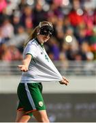 12 June 2018; Louise Quinn of Republic of Ireland appeals to the referee during the FIFA 2019 Women's World Cup Qualifier match between Norway and Republic of Ireland at the SR-Bank Arena in Stavanger, Norway. Photo by Seb Daly/Sportsfile