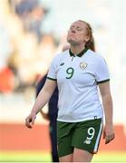 12 June 2018; Amber Barrett of Republic of Ireland following her side's defeat during the FIFA 2019 Women's World Cup Qualifier match between Norway and Republic of Ireland at the SR-Bank Arena in Stavanger, Norway. Photo by Seb Daly/Sportsfile