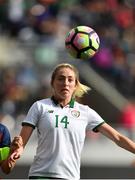 12 June 2018; Megan Connolly of Republic of Ireland during the FIFA 2019 Women's World Cup Qualifier match between Norway and Republic of Ireland at the SR-Bank Arena in Stavanger, Norway. Photo by Seb Daly/Sportsfile
