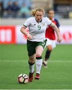 12 June 2018; Amber Barrett of Republic of Ireland during the FIFA 2019 Women's World Cup Qualifier match between Norway and Republic of Ireland at the SR-Bank Arena in Stavanger, Norway. Photo by Seb Daly/Sportsfile