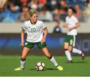 12 June 2018; Denis O'Sullivan of Republic of Ireland during the FIFA 2019 Women's World Cup Qualifier match between Norway and Republic of Ireland at the SR-Bank Arena in Stavanger, Norway. Photo by Seb Daly/Sportsfile