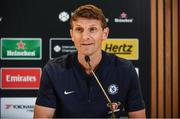 13 June 2018; Former Chelsea player Tore André Flo in attendance during an International Club Game Announcement which will see Arsenal play Chelsea on the 1st of August 2018 at Aviva Stadium, in Dublin. Photo by Sam Barnes/Sportsfile