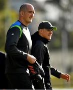 14 June 2018; Devin Toner, left, and Garry Ringrose during Ireland rugby squad training at St Kevin's College in Melbourne, Australia. Photo by Brendan Moran/Sportsfile
