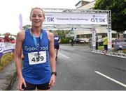 13 June 2018; Jill Hodgins of Goodbody Stockbrokers, first female finisher, after the Grant Thornton Corporate 5K Team Challenge in Cork City, Cork.  Photo by Matt Browne/Sportsfile
