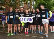 13 June 2018; Members of the Jacobs team before the  Grant Thornton Corporate 5K Team Challenge in Cork City, Cork.  Photo by Matt Browne/Sportsfile