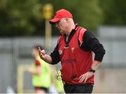 10 June 2018; Down manager Conor Deegan during the Eirgrid Ulster GAA Football U20 Championship match between Down and Derry at St Tiernach's Park in Clones, Monaghan.  Photo by Oliver McVeigh/Sportsfile