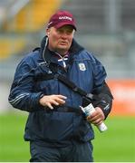 13 June 2018; Galway manager Tony Ward before the Bord Gáis Energy Leinster Under 21 Hurling Championship 2018 Quarter Final match between Offaly and Galway at Bord Na Móna O'Connor Park, in Tullamore, Offaly. Photo by Piaras Ó Mídheach/Sportsfile