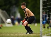15 June 2018; Darren Rowley of NDSL makes a save in the Shield Final match between Limerick Desmond and NDSL during the SFAI Kennedy Cup Finals at University of Limerick, Limerick. Photo by Tom Beary/Sportsfile