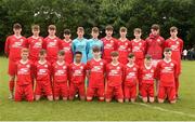 15 June 2018; The Cork squad prior to the Plate Final match between Cork and Wexford during the SFAI Kennedy Cup Finals at University of Limerick, Limerick. Photo by Tom Beary/Sportsfile