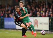 15 June 2018; Kieran Sadlier of Cork City in action against Dano Byrne of Bohemians during the SSE Airtricity League Premier Division match between Cork City and Bohemians at Turner's Cross in Cork. Photo by Eóin Noonan/Sportsfile