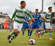 15 June 2018; Graham Burke of Shamrock Rovers during the SSE Airtricity League Premier Division match between Limerick and Shamrock Rovers at Market's Field, Limerick. Photo by Tom Beary/Sportsfile