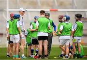 16 June 2018; Bord Gáis Energy Rewards Club winners attended the Bord Gáis Energy #HurlingToTheCore training camp in Páirc Uí Chaoimh today where they had the chance to meet hurling stars and Bord Gáis Energy ambassadors Alan Cadogan of Cork, Paudie Feehan of Tipperary and Fergal Whitely of Dublin. Pictured is Fergal Whitely of Dublin speaking to players during the camp. All attendees were members of the Bord Gáis Energy Rewards Club, which offers its customers unmissable rewards throughout the Championship season, including match tickets and hospitality, access to training camps with Hurling stars and the opportunity to present Man of the Match Awards at U-21 games during the 2018 BGE #HurlingToTheCore training camp at Páirc Uí Chaoimh in Ballintemple, Cork. Photo by Eóin Noonan/Sportsfile
