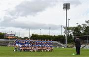 16 June 2018; Tipperary have their team picture taken by photographer George Hatchell prior to the EirGrid Munster GAA Football U20 Championship quarter-final match between Cork and Tipperary at Páirc UÍ Rinn, Cork. Photo by Eóin Noonan/Sportsfile