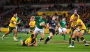16 June 2018; Rob Kearney of Ireland is tackled by Dane Haylett-Petty of Australia during the 2018 Mitsubishi Estate Ireland Series 2nd Test match between Australia and Ireland at AAMI Park, in Melbourne, Australia. Photo by Brendan Moran/Sportsfile