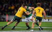 16 June 2018; Niall Scannell of Ireland is tackled by Izack Rodda of Australia during the 2018 Mitsubishi Estate Ireland Series 2nd Test match between Australia and Ireland at AAMI Park, in Melbourne, Australia. Photo by Brendan Moran/Sportsfile