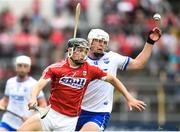 17 June 2018; Mark Coleman of Cork in action against Tom Devine of Waterford during the Munster GAA Hurling Senior Championship Round 5 match between Waterford and Cork at Semple Stadium in Thurles, Tipperary. Photo by Matt Browne/Sportsfile