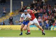 17 June 2018; Michael Walsh of Waterford in action against Bill Cooper of Cork during the Munster GAA Hurling Senior Championship Round 5 match between Waterford and Cork at Semple Stadium in Thurles, Tipperary. Photo by Matt Browne/Sportsfile