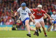 17 June 2018; Austin Gleeson of Waterford in action against Pat Horgan of Cork during the Munster GAA Hurling Senior Championship Round 5 match between Waterford and Cork at Semple Stadium in Thurles, Tipperary. Photo by Matt Browne/Sportsfile