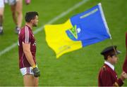 17 June 2018; Damien Comer of Galway ahead of the Connacht GAA Football Senior Championship Final match between Roscommon and Galway at Dr Hyde Park in Roscommon. Photo by Ramsey Cardy/Sportsfile