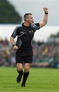 17 June 2018; Referee James Owens during the Munster GAA Hurling Senior Championship Round 5 match between Clare and Limerick at Cusack Park in Ennis, Clare. Photo by Ray McManus/Sportsfile