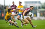 17 June 2018; Damien Comer of Galway in action against Niall McInerney of Roscommon during the Connacht GAA Football Senior Championship Final match between Roscommon and Galway at Dr Hyde Park in Roscommon. Photo by Ramsey Cardy/Sportsfile