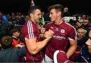 17 June 2018; Damien Comer, left, and Shane Walsh of Galway following the Connacht GAA Football Senior Championship Final match between Roscommon and Galway at Dr Hyde Park in Roscommon. Photo by Ramsey Cardy/Sportsfile