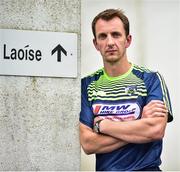 18 June 2018; Laois manager John Sugrue poses for a portrait following the Laois Senior Football Leinster Final media night at the Laois GAA County Board Offices in Parkside, Portlaoise. Photo by David Fitzgerald/Sportsfile