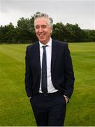 18 June 2018; John Delaney, CEO, Football Association of Ireland, in attendance at the official opening of Shamrock Rovers state of the art 11-a-side and 7-a-side grass pitches and facilities at Roadstone Group Sports Club, Kingswood, Dublin. Photo by Stephen McCarthy/Sportsfile
