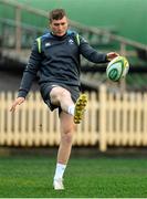 18 June 2018; Jordan Larmour during Ireland rugby squad training at North Sydney Oval in Sydney, Australia. Photo by Brendan Moran/Sportsfile