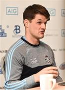 19 June 2018; Eric Lowndes during a Dublin Football press conference at the Gibson Hotel in Dublin. Photo by Sam Barnes/Sportsfile