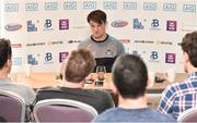 19 June 2018; Eric Lowndes during a Dublin Football press conference at the Gibson Hotel in Dublin. Photo by Sam Barnes/Sportsfile