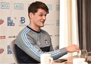 19 June 2018; Eric Lowndes during a Dublin Football press conference at the Gibson Hotel in Dublin. Photo by Sam Barnes/Sportsfile