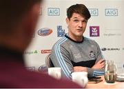 19 June 2018; Eric Lowndes during a Dublin Football press conference at the Gibson Hotel in Dublin. Photo by Sam Barnes/Sportsfile