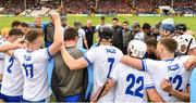 17 June 2018; Waterford manager Derek McGrath speaks to his players following the Munster GAA Hurling Senior Championship Round 5 match between Waterford and Cork at Semple Stadium in Thurles, Tipperary. Photo by Matt Browne/Sportsfile